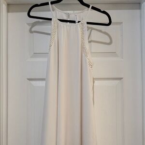 Southern Tide White Halter Dress
